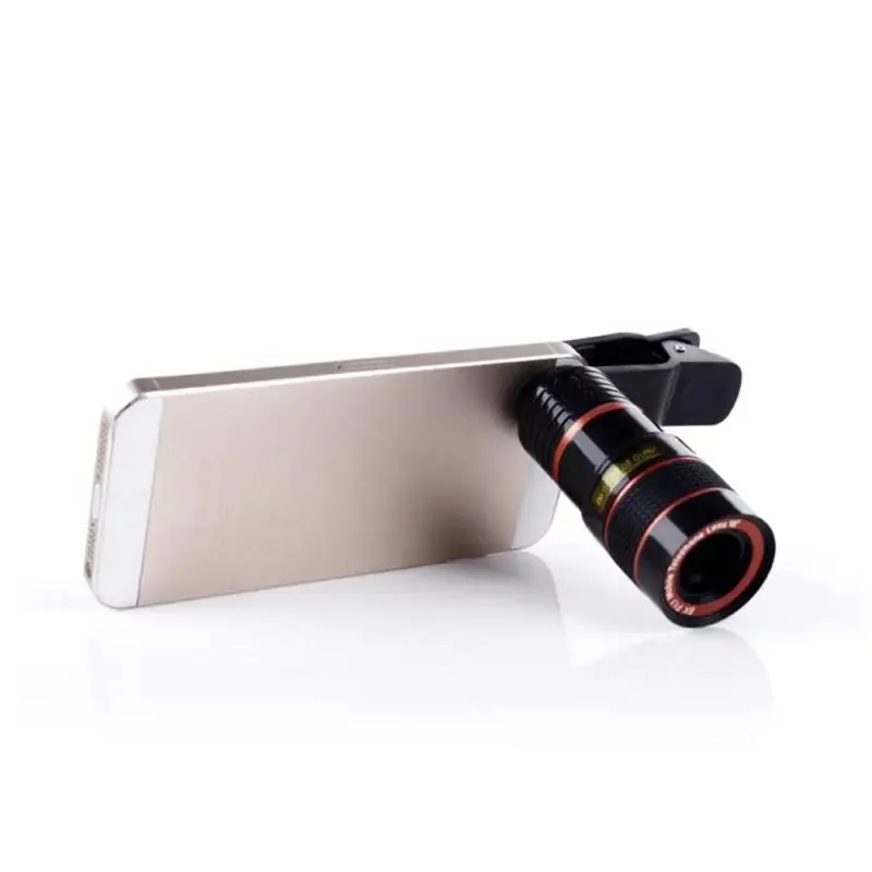 

Zoom 8x 12x Telescope Lens HD Smartphone Camera Lens, Mobile Phone Lens Clip Optical For iPhone Series Samsung Smartphone