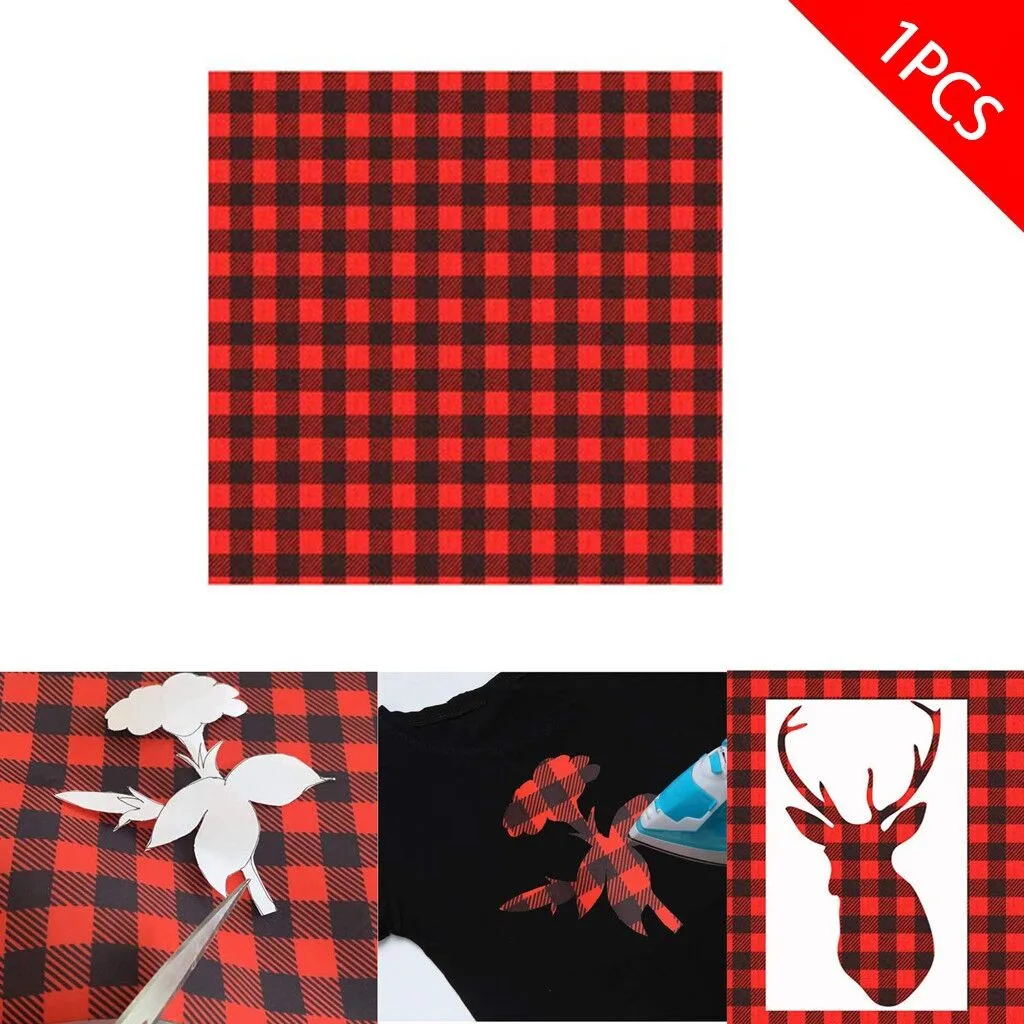 12x12In ПВХ теплопроводная поливинилхлоридная плёнка футболка гладить на HTV печати