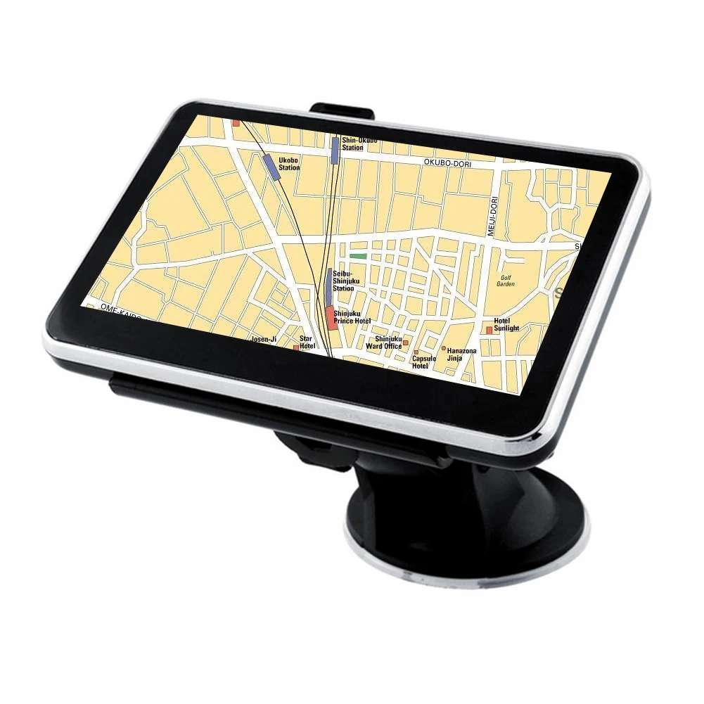 5 дюймов 8 ГБ 128 МБ gps навигация FM карты Грузовик скорость камера поиск спутниковый