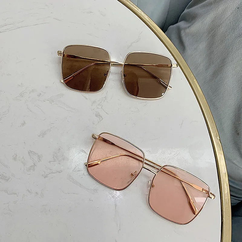 Новинка очки для водителя Женские винтажные оверсайз Квадратные оттенки