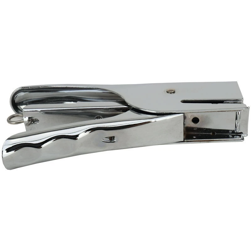 

KW-TRIO Metal Stapler Effortless Silver Standard Pliers Stapler Use Staples 24/6 26/6 School Stapler Office Binding Supplies