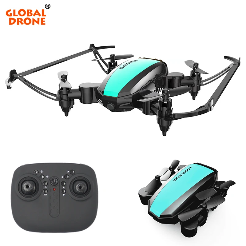 Global Drone GW125 мини Квадрокоптер, Радиоуправляемый вертолет, удерживающие высоту игрушки для детей, карманные Дроны для начинающих микро Дрон - Цвет: NO CAMERA GREEN