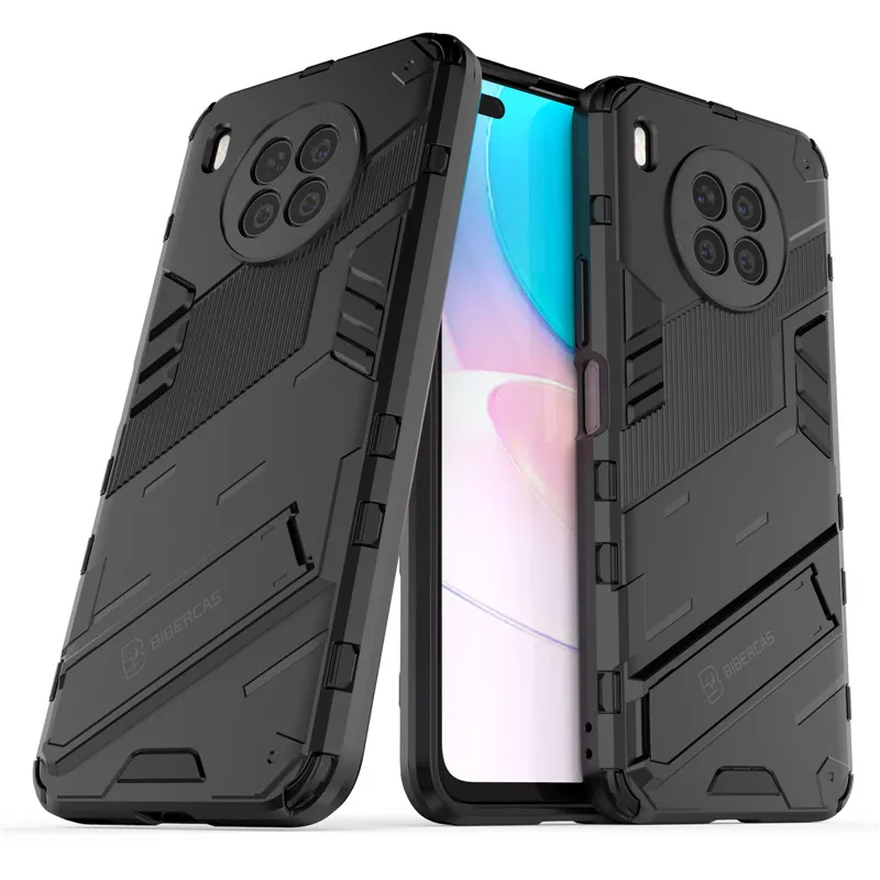 PUNK Phone Case For Huawei Nova 8i Case Nova 8i Cover Armor PC Shockproof Protective Bumper For Huawei Nova 8i 8 P50 Mate40 Pro