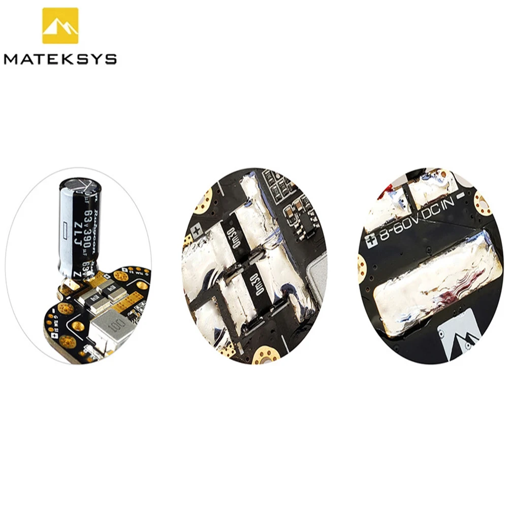 Matek Systems XCLASS FCHUB 12S PDB плата 5V & 12V Выход w/Датчик тока 3 lipo для радиоуправляемых