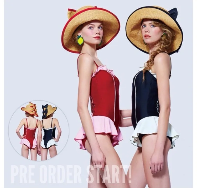 Май женский пляжный купальник Одна деталь Монокини Выход цельное Pameo японские