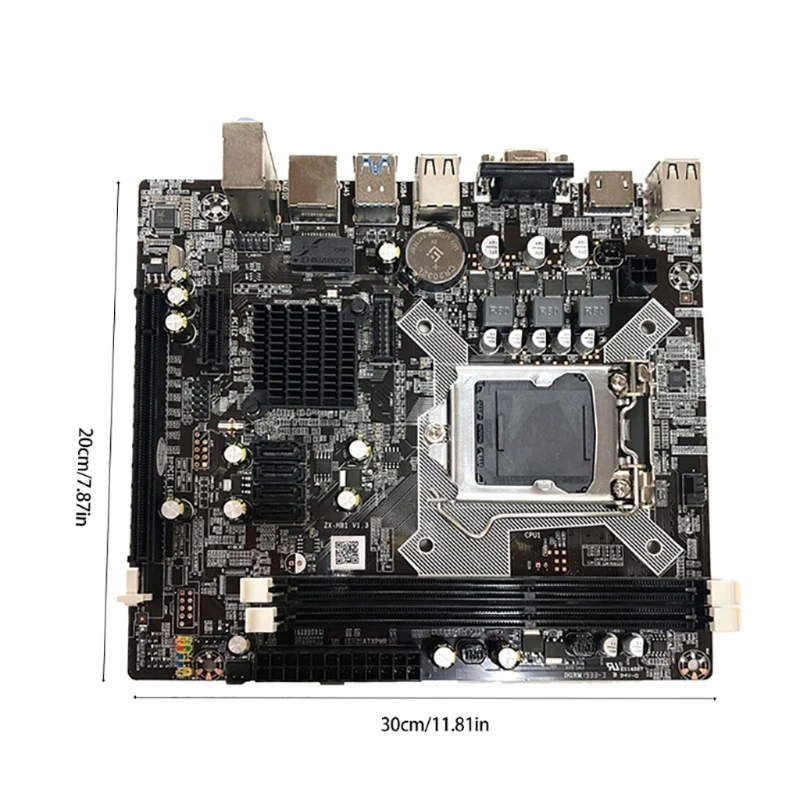 

Desktop Mainboard for Core 4th Generation I3 I5 Motherboard Memory Slot 2xDDR3