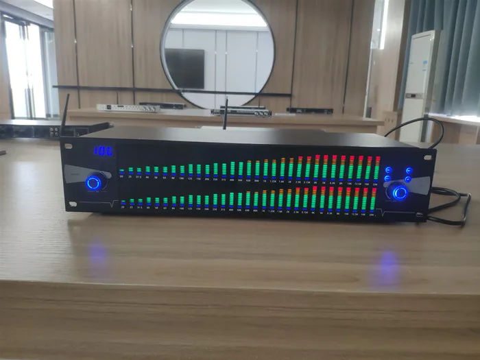 TKG EQ-331 двухканальный Профессиональный цифровой кроссоверный 31-полосный звуковой