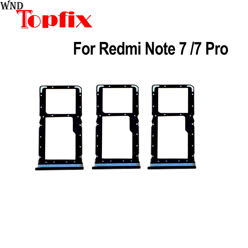 Держатель для SIM-карты Xiaomi Redmi Note 7 лоток держатель слота карт адаптер Pro Запасные