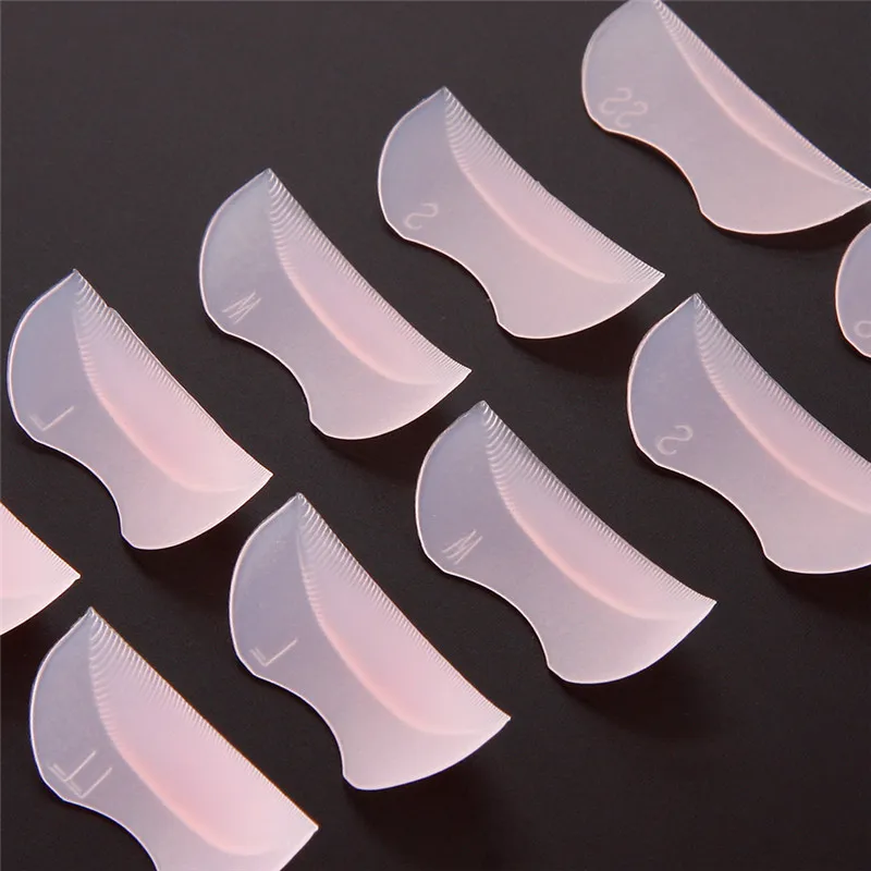 5 Pairs New Silicone durable eyelash permanent Perm Curler Curling Root Lifting False Fake Eyelash Shield Pad maquillaje patches