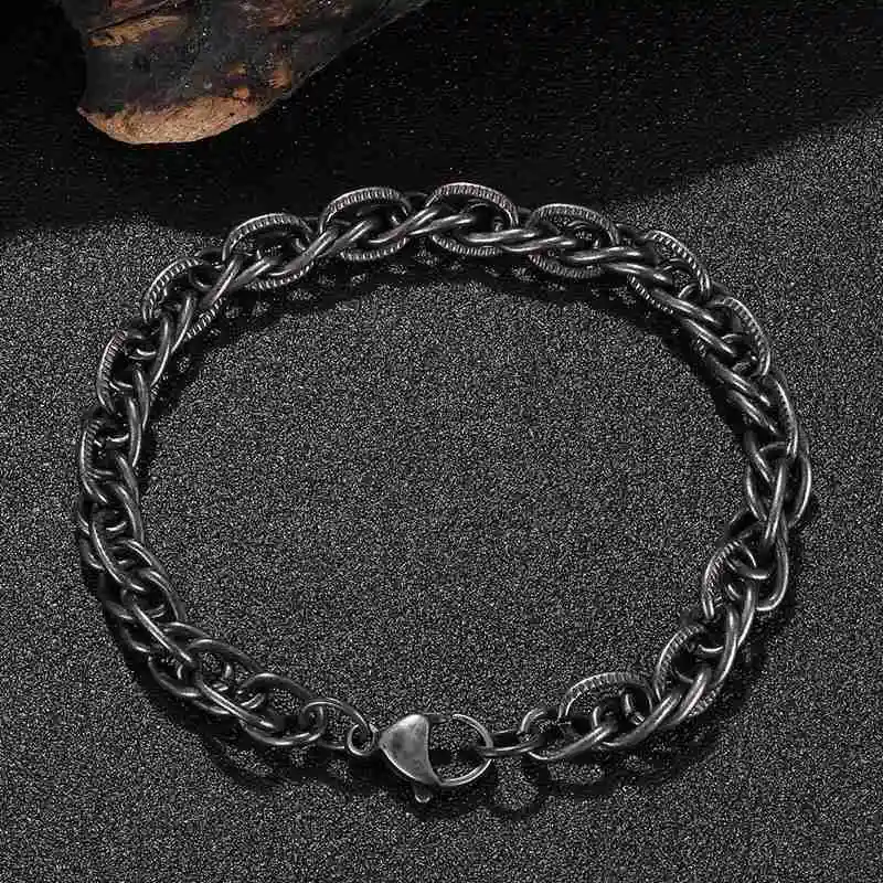 

Jewelry Bracelet Stainless Steel Bracelet For Men Women O-shaped Chain Fashion Jewelry Gift GS0089