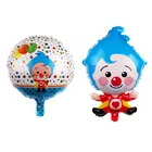 Мультяшный воздушный шар клоуна цирковая игрушка воздушный шар из алюминиевой фольги украшение для детского дня рождения воздушный шар оптовая продажа