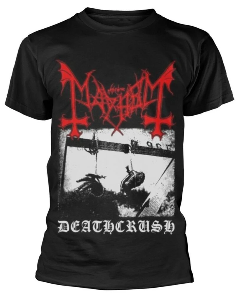 Футболка Mayhem deathраздавить новый официальный!(1)|Мужские футболки| |