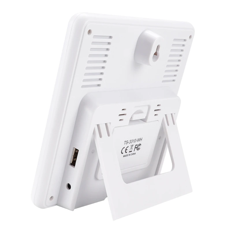 

Weather Station Radio with Outdoor Sensor, Digital Indoor and Outdoor Room Thermometer, Hygrometer, Hydrometer, Humidity G8TB