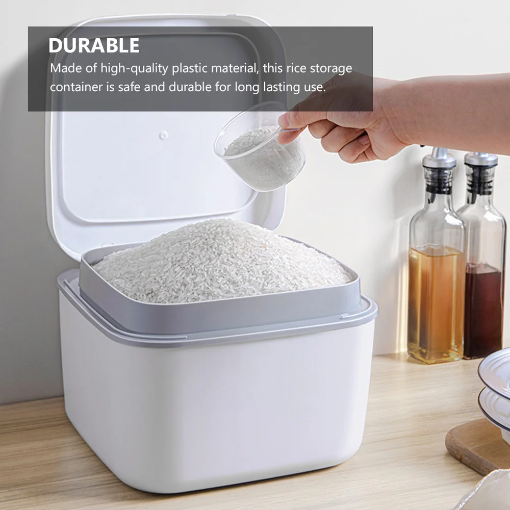 1Pc Rice Storage Container with Lid Grain Flour Dispenser Moisture-proof Bin Box | Дом и сад