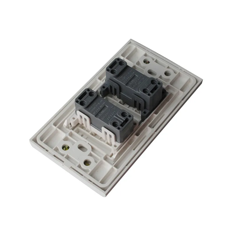 Панель переключателя 3 трехпозиционный люминесцентный переключатель двойного