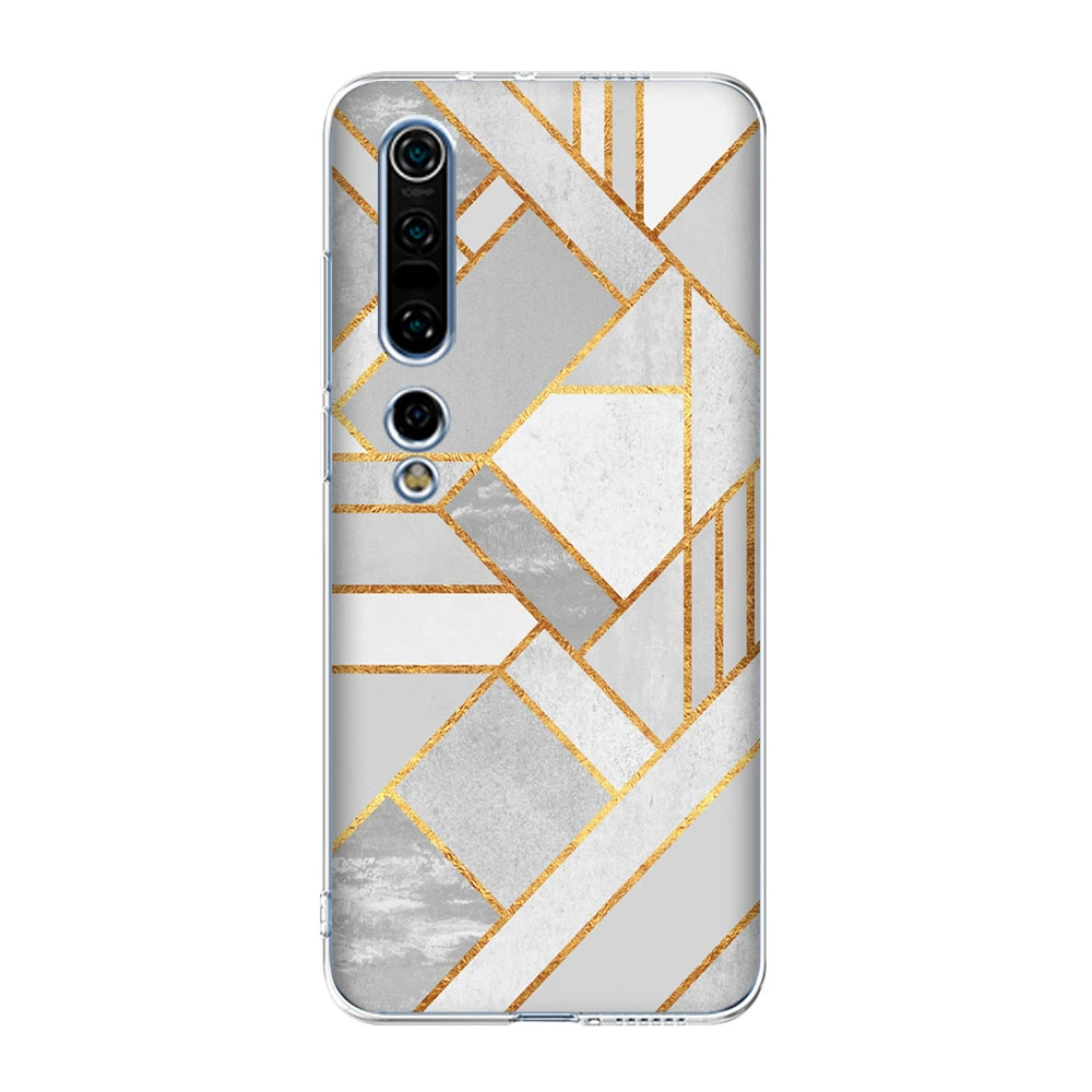 Глянцевый мраморный чехол для Xiaomi Redmi Note 8T 9 8 7 Pro MI 10 10T 9T SE A2 A3 Lite 6X F1 Poco X3 мягкий тпу