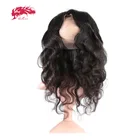 Кружевные натуральные волосы, бразильские волнистые, предварительно выщипанные, от 10 до 20 натуральных цветов, 360