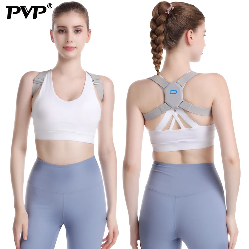 

Умный Регулируемый Корректор осанки, вибрационный тренажер для снятия боли в верхней части спины, забота о здоровье