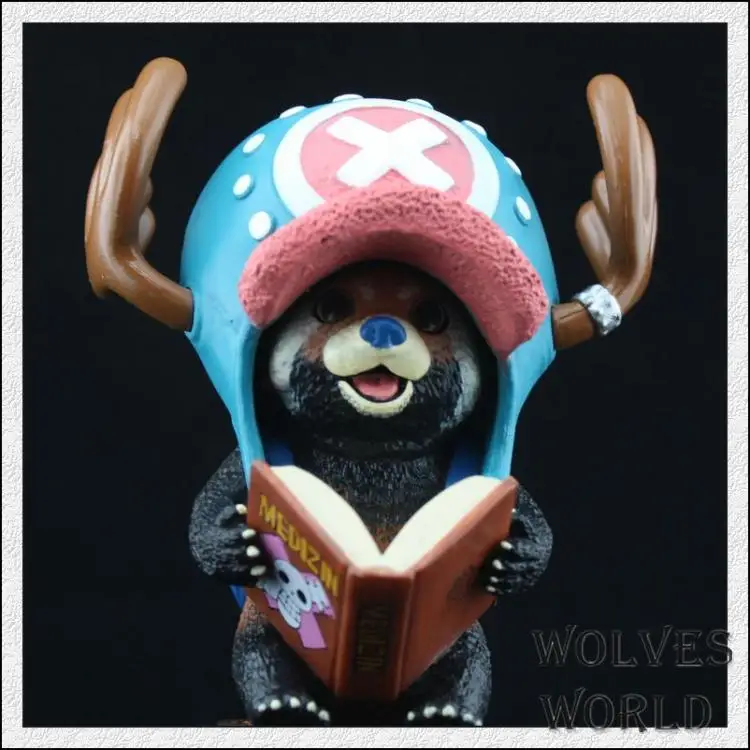 

ONE PIECE Anime 15 Anniversary Commemora Ver Tony Tony Chopper PANDA Animal Shapes PVC Action Figure Collection Model Toy