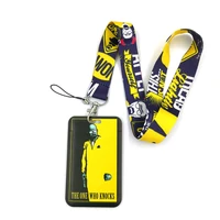 breaking bad anime lanyard badge holder id card lanyards mobile phone rope key lanyard neck straps keychain key ring