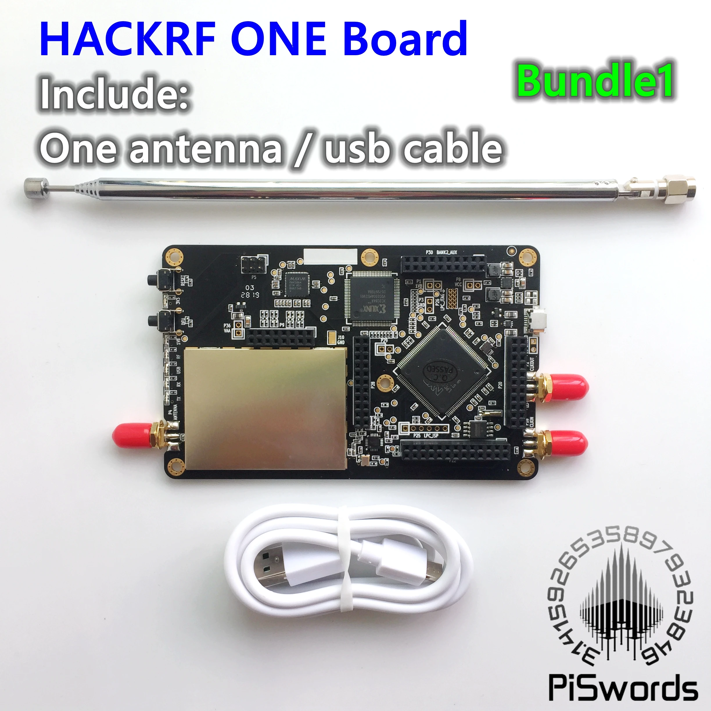 Плата радиоприемника HackRF One SDR программная плата с модульной антенной