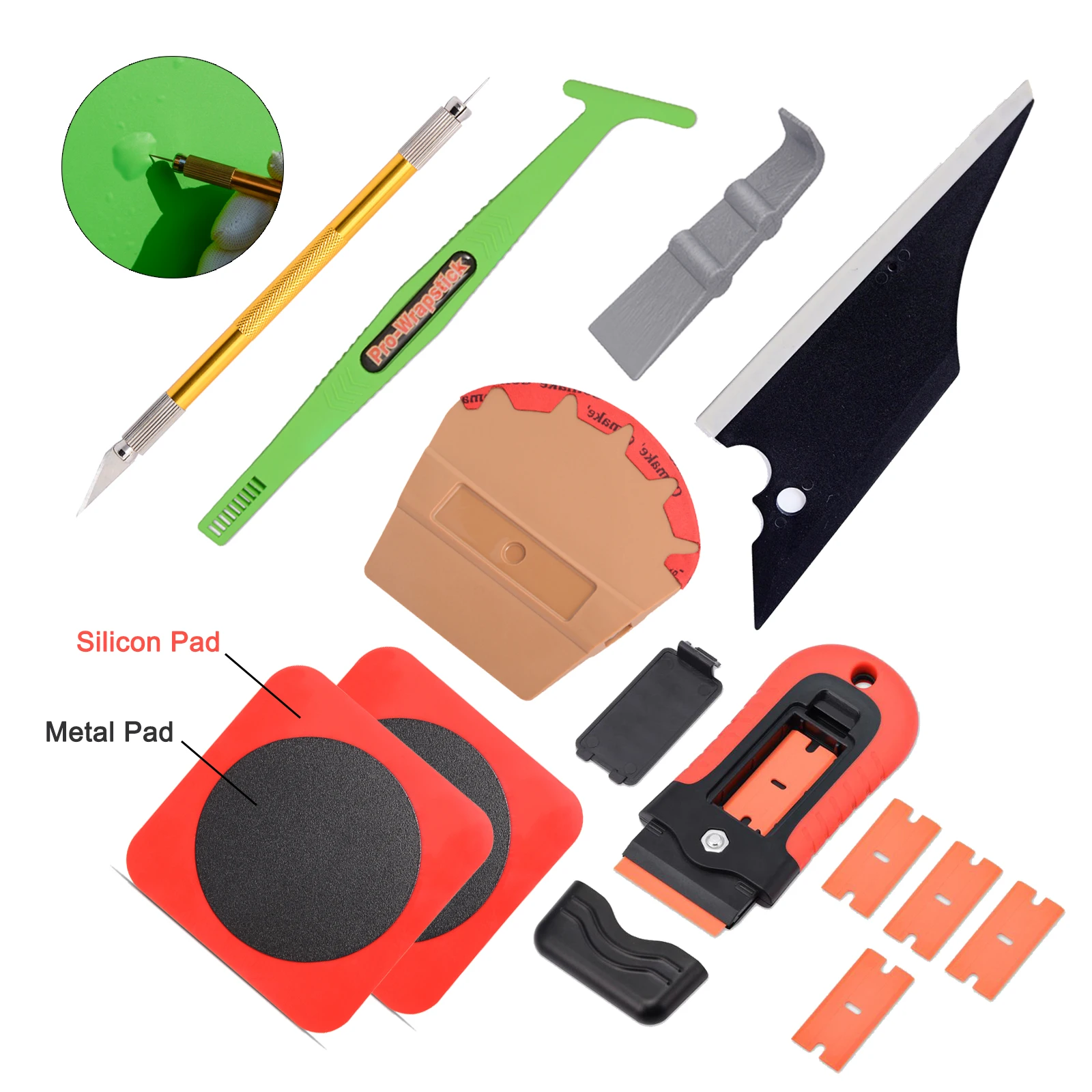 EHDIS автомобильный виниловый инструмент Ракель пленка для окон тонировка обертка