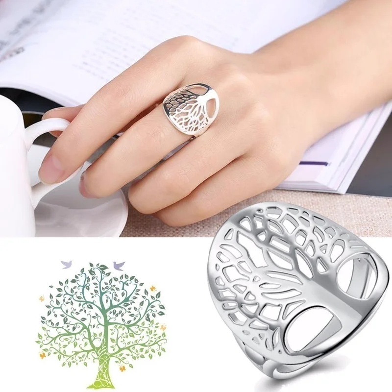 Элегантное серебряное ожерелье с подвеской/серьги/браслет/кольцо из дерева