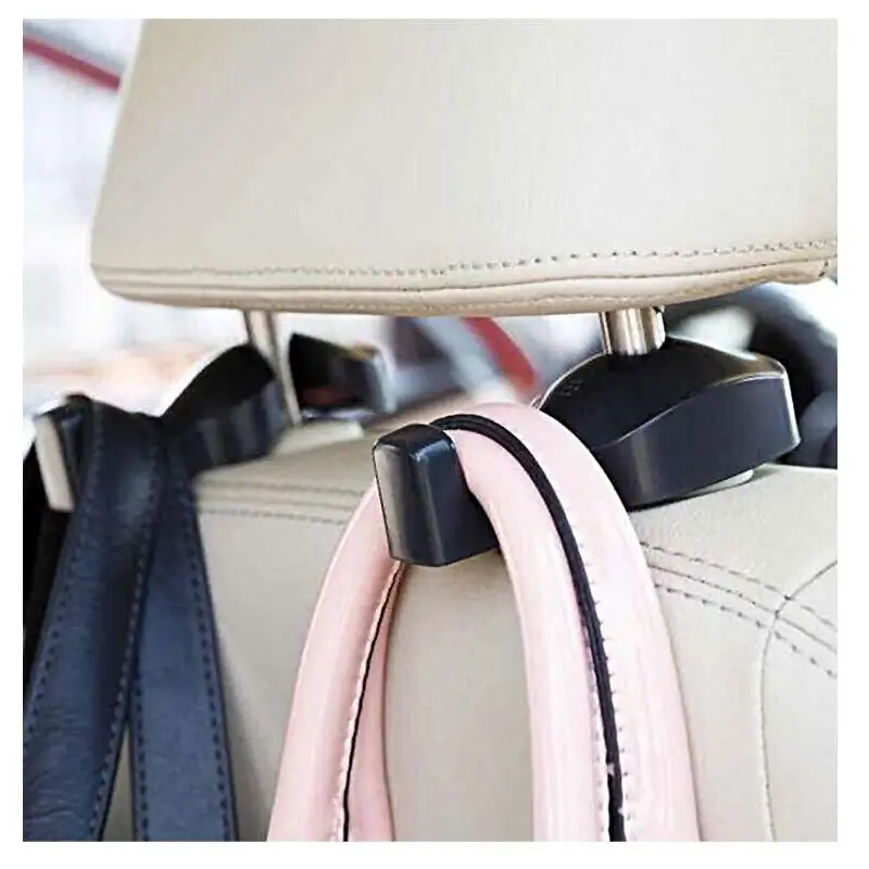 2 шт. автомобильный Стайлинг крючок для автомобильного сиденья Сумки Портативный