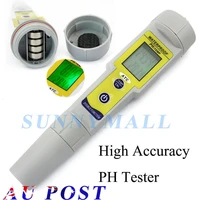 pocket pen digital ph tester meter temperature pen for aquarium pool wine water quality monitor tester laboratory food