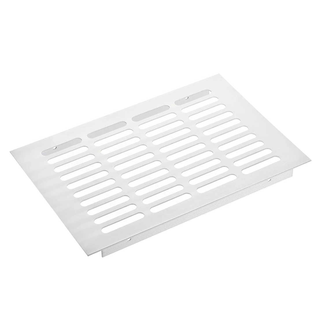 

uxcell Rectangle Air Vents Inch Grille Mesh Airflow Louver for Cabinet Shoebox Bathroom Door Aluminum Alloy 07