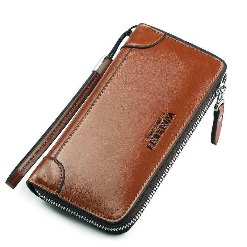 Длинный мужской кошелек держатель для карт s сумка из искусственной кожи