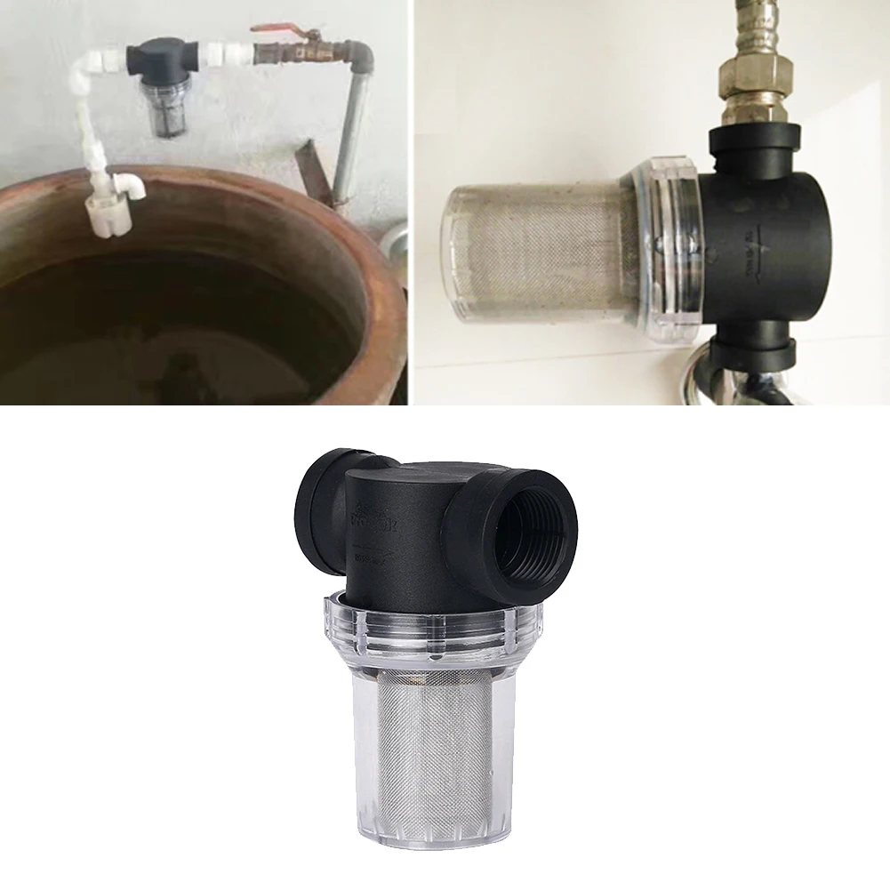 

1'' 4'' 6'' Garden Filter Plastic Transparent Irrigation System Impurity Filter Aquaculture Household Water Pipe Filter