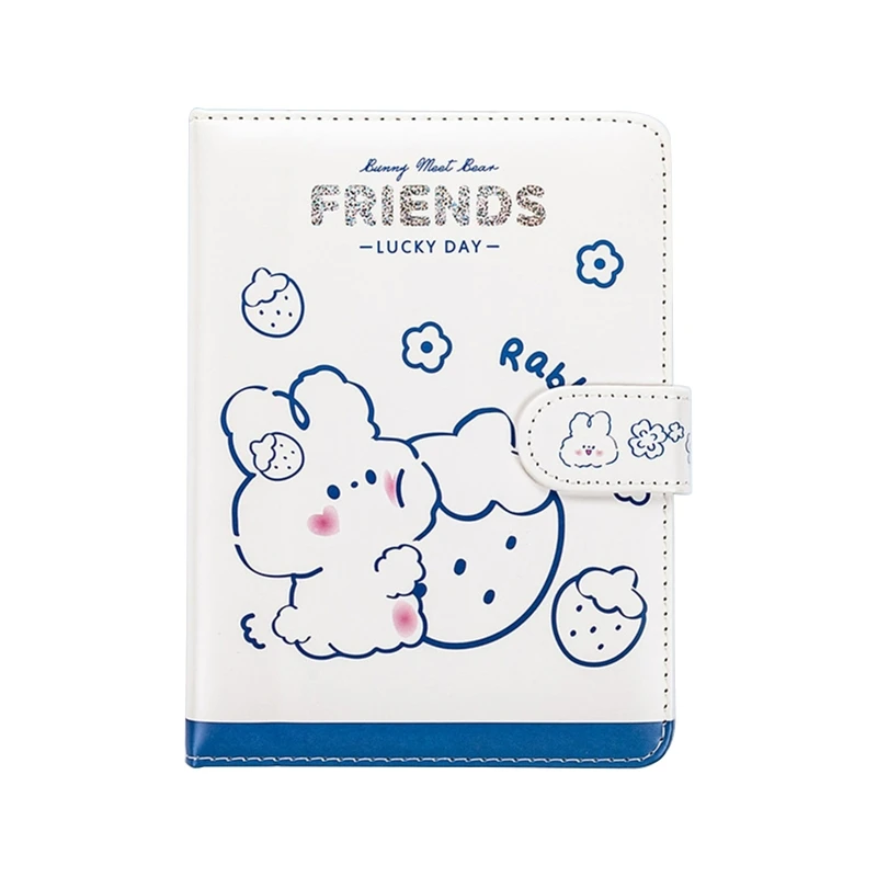 Kawaii Rabbit Journal Writing Notebook Hardcover Notepad 96 Pages for Teen Girl | Канцтовары для офиса и дома