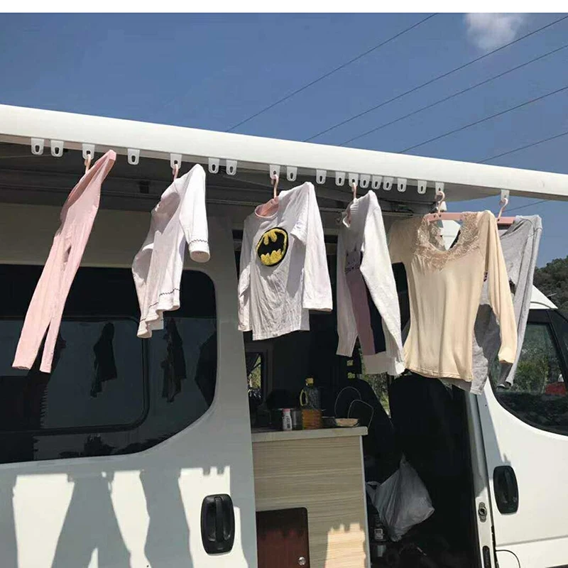 

5pcs Clothes Hook For Caravan Accessories Awning Hanger Rv Awings Camper Trailer Modified Shed