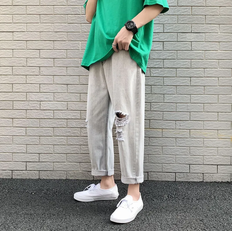 Весна и лето 2020 новые молодежные популярные мужские корейские Стильные Простые