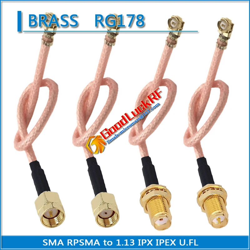 Комплект высокого качества IPX IPEX U.FL Женская до RPSMA RP-SMA RP SMA Мужская шайба с