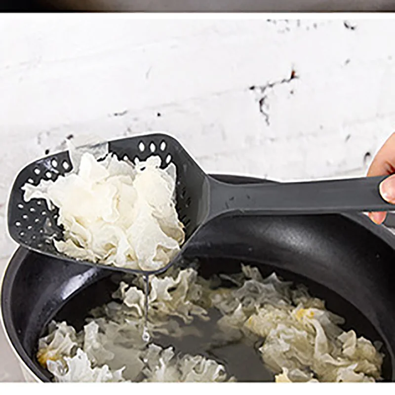 Пластиковые сито для овощей Кухонные лопаты Совок нейлоновая ложка большой