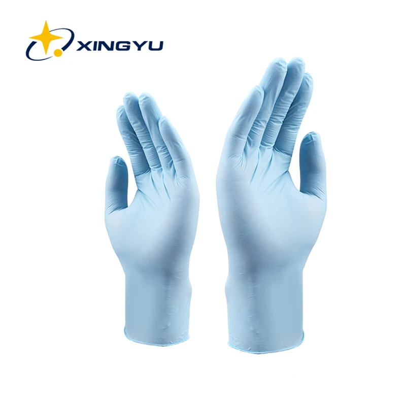 

Перчатки 100 нитриловые без пудры, черные, синие, фиолетовые, искусственные износостойкие Прочные нитриловые одноразовые перчатки