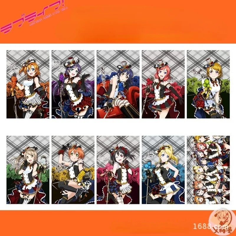 

Kawaii Lovelive Аниме Стикеры для карт декоративные офисные принадлежности для обучения студентов канцелярские стикеры для детей пластиковые