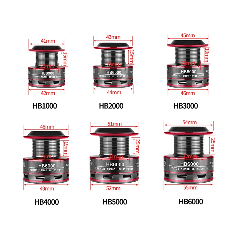 

Fishing Reel All Metal Spool Spinning Reel 8KG Max Drag Stainless Steel Handle Line Spool Saltwater Fishing Accessories