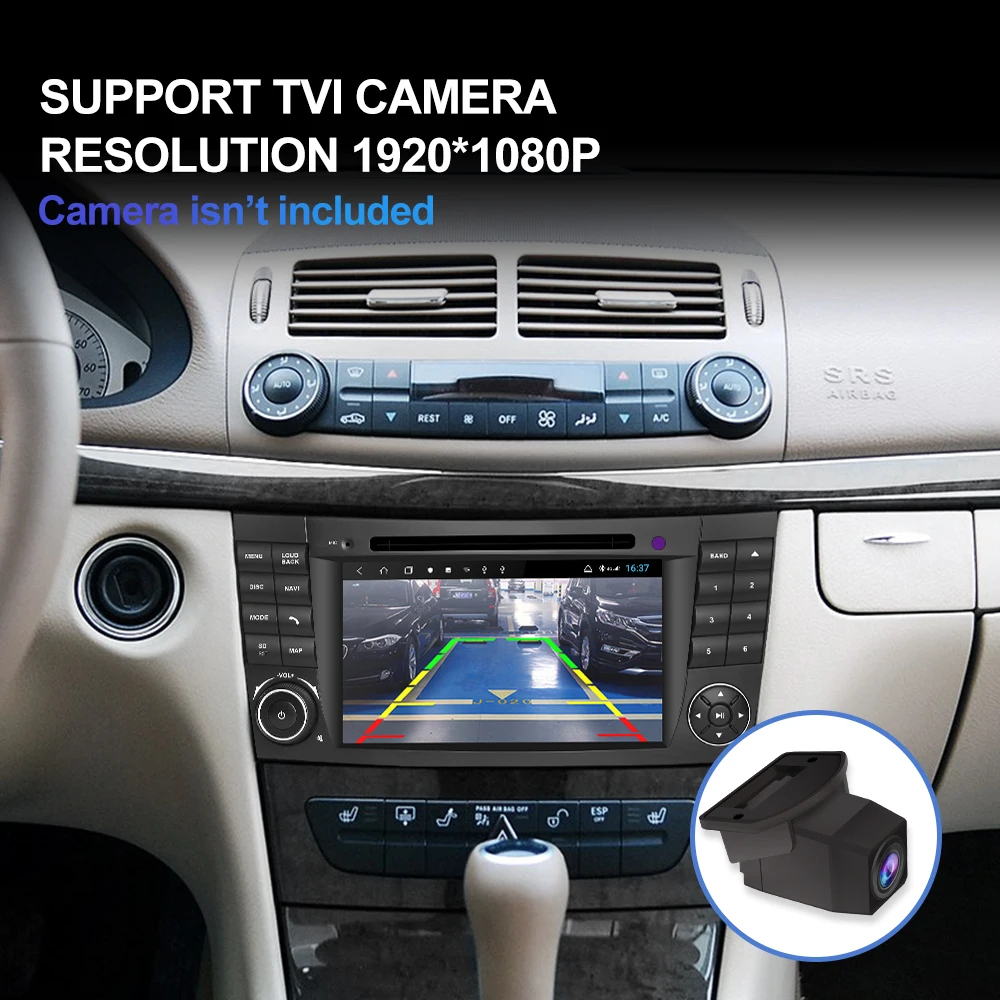 Isudar H53 4G Android 2 Din Авто радио для Mercedes/Benz/E-Class/W211 Автомобильный мультимедийный dvd-плеер gps 8 ядер ram 4 Гб rom 64 Гб DVR