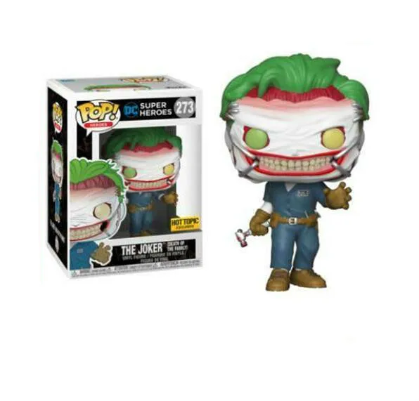 Funko pop Аниме Бэтмен: A Death in the family DC отряд самоубийц Харли Квинн Джокер фигурка
