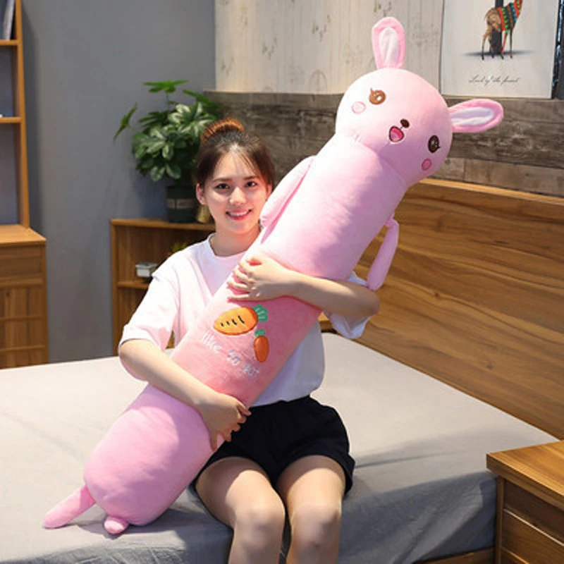 Babyinner мультяшная Подушка плюшевая кукла животного 90/140/170 см Милая Удобная подушка