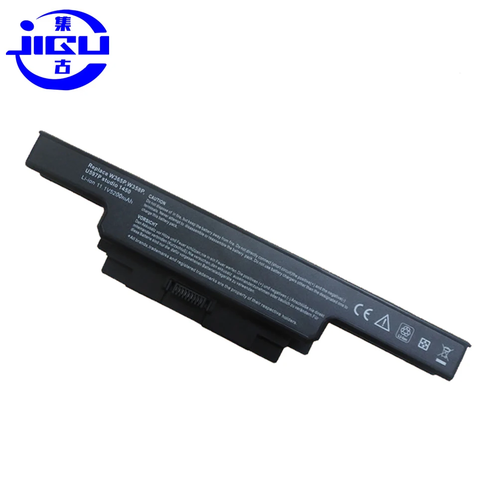 

JIGU Аккумулятор для ноутбука Dell для студии 1457 1458 1450 1450n 1558R Замена: P219P U597P 0U600P 312-4009 W356P