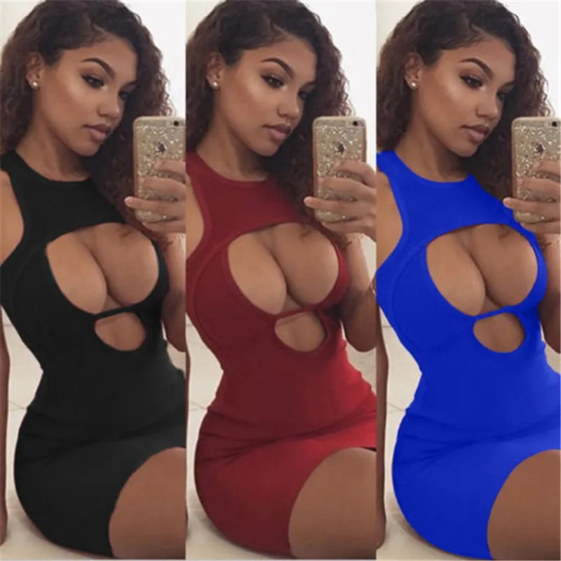 Vadim Брендовое Новое Женское облегающее Открытое сексуальное мини платье