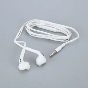 Wired Headset Earbuds White In-Ear Earphone With Microphone Portable High-Quality Earphone For Samsu in India