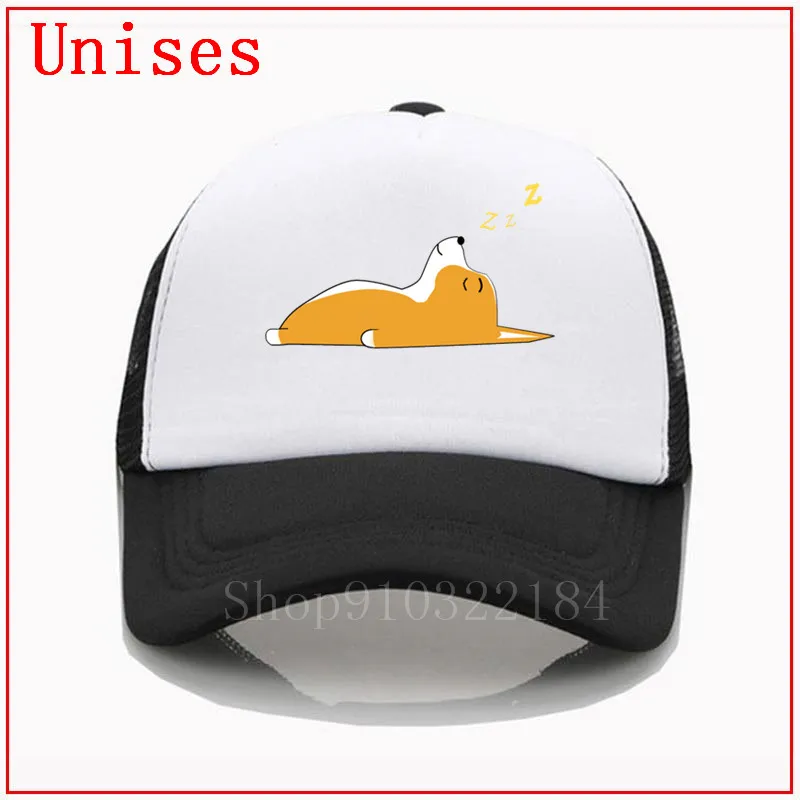 Corgi Dreams dad hats for men newest design family gift criss cross ponytail hat summer women sleep dog sweeitie animal | Аксессуары для
