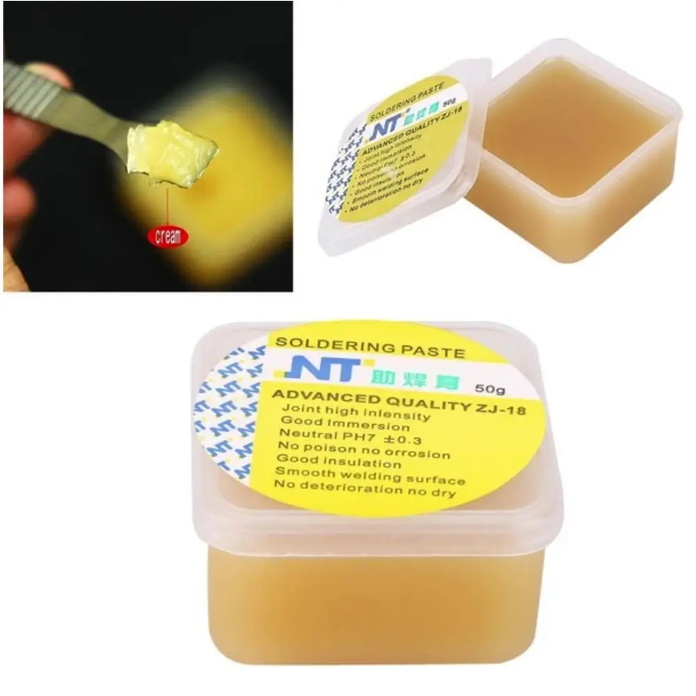 

Solder Paste Rosin Yellow Flux Rosin Welding Tool Soldering Iron Head Repair Practical Solid Rosin Paste Durable Sturdy