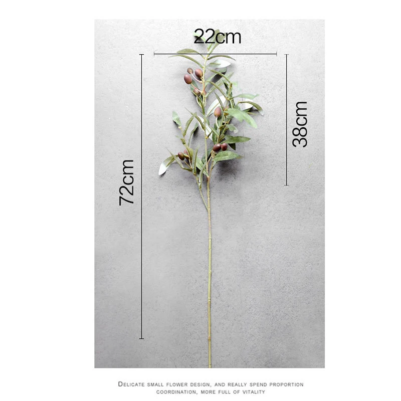 10 шт. Скандинавское домашнее Моделирование зеленых растений искусственных