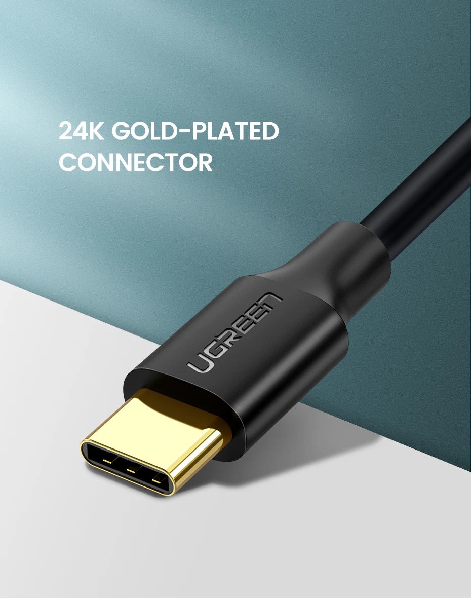 Ugreen USB C к USB адаптер Тип C OTG USB кабель C штекер USB 3,0 A женский кабель адаптер для MacBook Pro samsung S9 USB-C OTG
